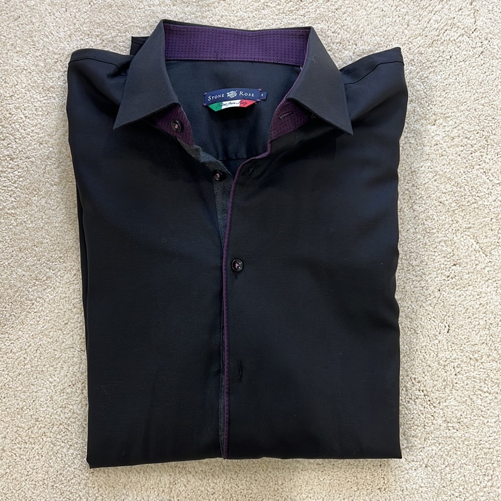 New stone rose button down